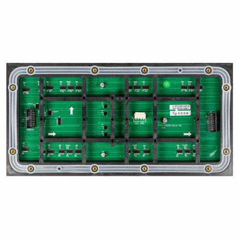 LED-модуль для рекламныхх экранов Hoozoe RGB-SMD3535 (p10, 320 × 160 мм, 32 × 16 точек, ІР65, 5600 нт) Превью 2