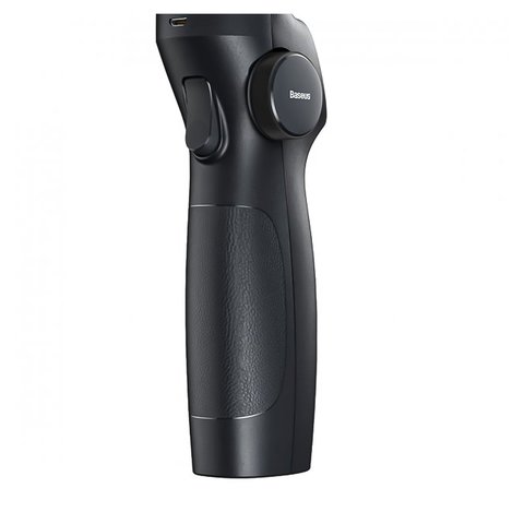 Монопод Baseus Handheld Gimbal Stabilizer, серый, трехосный, со стабилизатором, cелфи палка, с кнопкой, пластик, металл, #SUYT-0G Превью 4