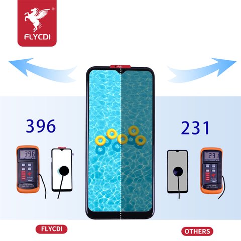 Дисплей FLYCDI для Samsung A105 Galaxy A10, A105F/DS Galaxy A10, M105 Galaxy M10, M105F/DS Galaxy M10, чорний, без рамки, A10G-L32-8006-FPC Прев'ю 2