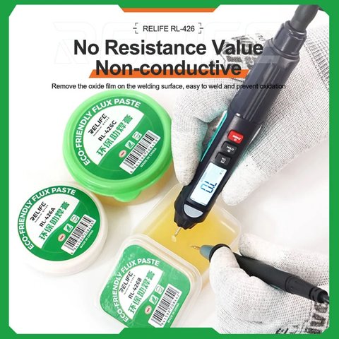 Флюс-паста RELIFE RL-426D, экологически чистая, 10 г Превью 2