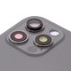Задняя панель корпуса для iPhone 12 Pro, серая, со стеклом камеры, small hole, graphite Превью 1