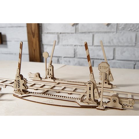 Mechanical 3D Puzzle UGEARS Rails Preview 4