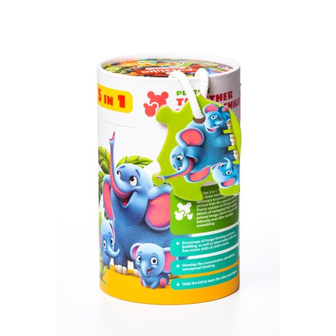 Puzzlika 5 in 1 Jigsaw Puzzle Together With a Child Preview 2
