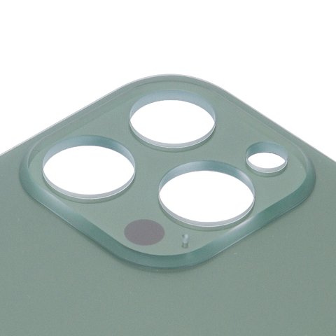 Housing Back Cover compatible with iPhone 13 Pro Max, (green, need to remove the camera glass, alpine Green, small hole) Preview 1