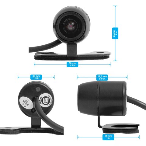 Ford Focus 3, Kuga, Escape, Fiesta, B-MAX, C-MAX (Sync 1) Reverse Camera Kit With 4 Pin Cable Wire Harness Vista previa  3