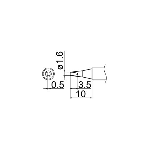 Soldering Tip HAKKO T12-D16 Preview 4
