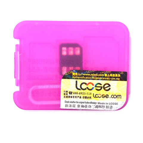 Tarjeta R-Sim 12 para iPhone X / 8 / 8 Plus / 7 / 7 Plus / 6s / 6s Plus / 6 / 6 Plus / 5 SE / 5s / 5c / 5 Vista previa  3