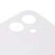 Panel trasero de carcasa puede usarse con iPhone 12, blanco, no es necesario desmontar la cámara, Original (PRC), big hole Vista previa  1