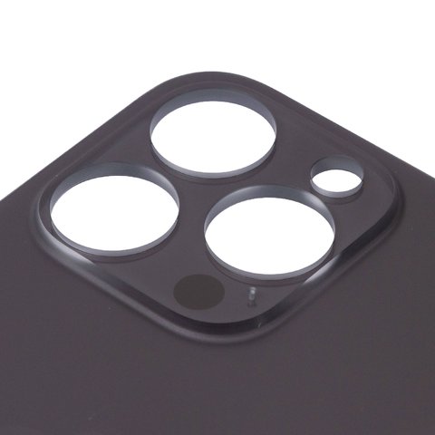 Panel trasero de carcasa puede usarse con iPhone 14 Pro, negra, no es necesario desmontar la cámara, Original (PRC), big hole Vista previa  1