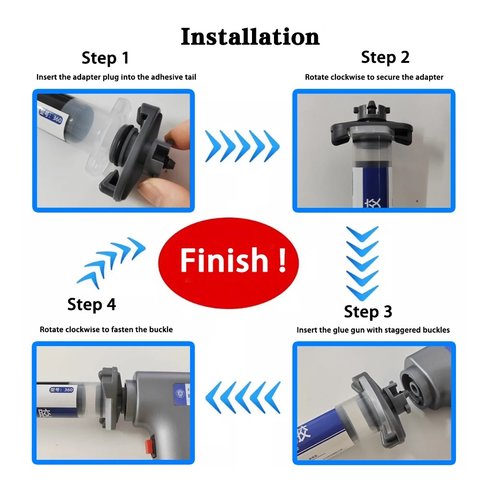 Pistola universal Liangwei Kadaben D3 , 50 ml, 30 ml, 10 ml, neumático, automático Vista previa  4