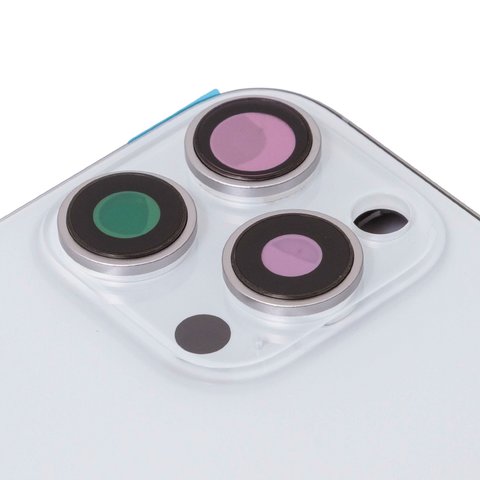 Carcasa puede usarse con iPhone 16 Pro Max, blanco, con botones laterales,  con sujetador de tarjeta SIM, Original (PRC), EU Version, white titanium Vista previa  1