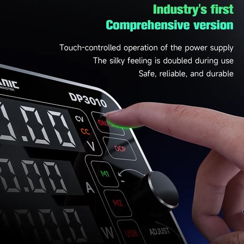 Fuente de alimentación (potencia) Mechanic DP3010, un canal, impulso, hasta 30 V, hasta 10 A, indicadores de diodos de luz Vista previa  4