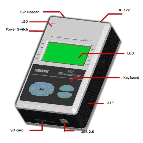Универcальный USB программатор Xeltek SuperPro IS01 Превью 2
