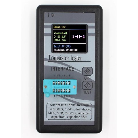 Багатофункціональний тестер електронних компонентів FNIRSI Прев'ю 4