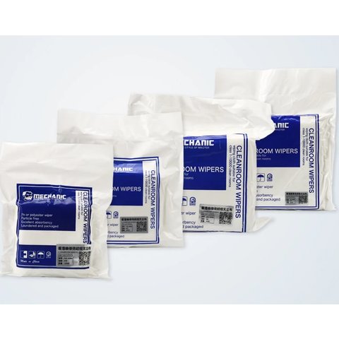 Салфетка из микрофибры Mechanic HK4090, для устранения пыли и отпечатков, 50 шт, 100*100 мм Превью 1