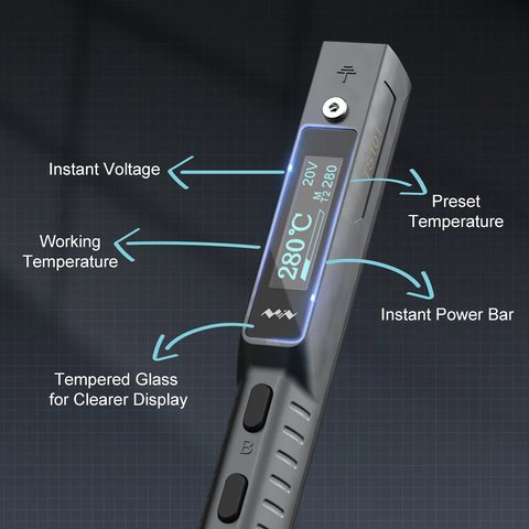Паяльник Miniware TS101 Прев'ю 5