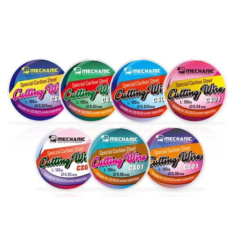 Струна для відклеювання скла Mechanic CS01, 0,03 мм, 100 м Прев'ю 1