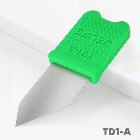 Лопатка RELIFE TD1-A, для разборки мобильных устройств, для BGA реболинга, металл Превью 1