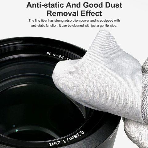 Салфетка из микрофибры RELIFE RL-045A, для устранения пыли и отпечатков, 100 шт., 100*100 мм Превью 5