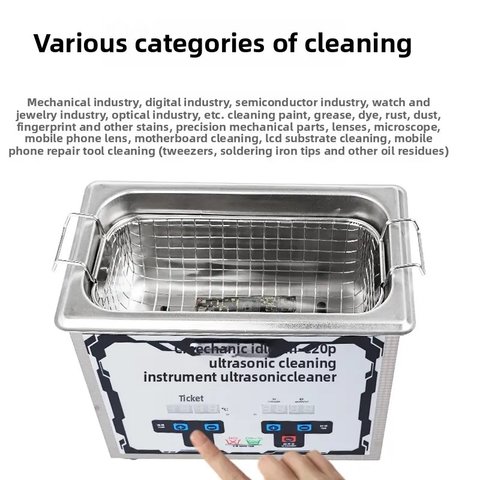 Ультразвуковая ванна Mechanic iClean-E20P, 2 л, 70 Вт Превью 1