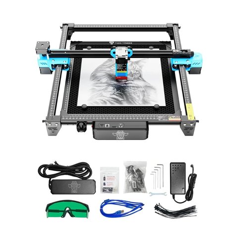 Лазерно-гравировальный станок TwoTrees TTS-55 Pro Превью 9