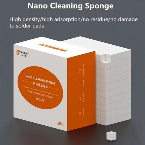 Нано-губка Amaoe NCS500, для очистки, универсальная, 500 шт. Превью 1