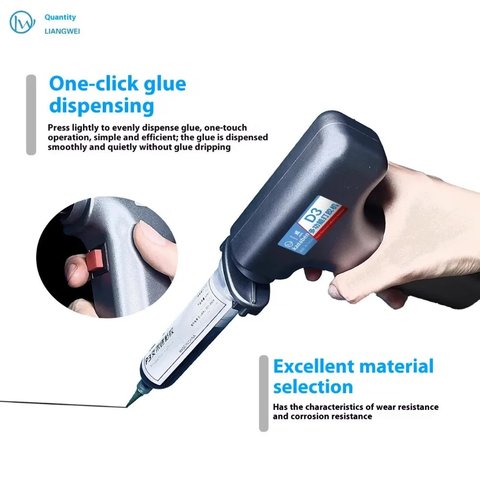 Пістолет універсальний Liangwei Kadaben D3 , 50 мл, 30 мл, 10 мл, пневматичний, автоматичний Прев'ю 2