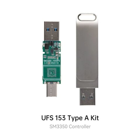 Набір для переробки мікросхем пам'яті UFS 153 у USB-накопичувач (Type A) Превью 1