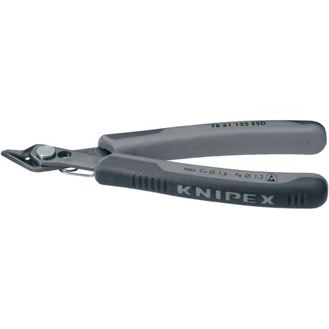 Антистатические диагональные кусачки Knipex 78 61 125 ESD Превью 1