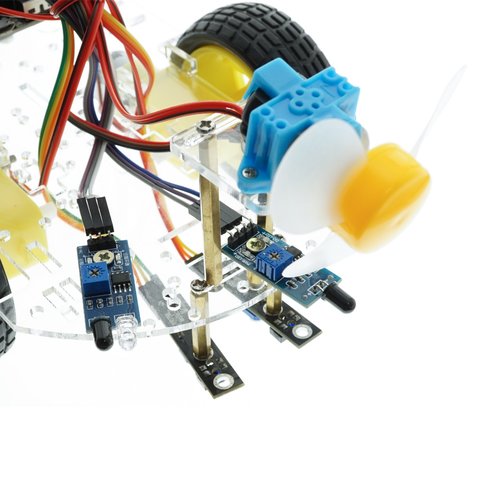 Конструктор на базе micro:bit Умный робот-пожарник + руководство пользователя Превью 3