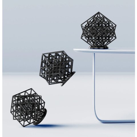 Фотополімерна смола підвищеної міцності для 3D-принтера ELEGOO Tough Resin Black, 1 кг Прев'ю 4