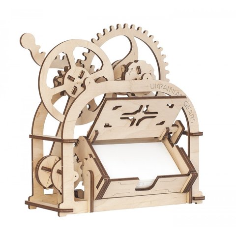 Mechanical 3D Puzzle UGEARS Business Card Holder Preview 2
