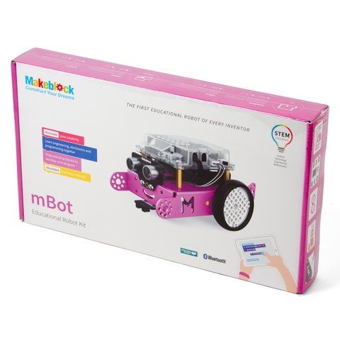 Robot Kit Makeblock mBot v1.1 Bluetooth Version (pink) Preview 2